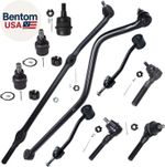 Front 11Pc Suspension Kit for 1997-2006 Jeep Wrangler TJ, 4 Ball Joints 3 Tie Ro