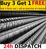 Reinforcing Reinforcement Steel Bar for Concrete Rebar - ALL SIZES 6mm - 20mm