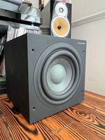 Bowers & Wilkins B&W ASW608 8" 200w Active Powered Compact Long Throw Subwoofer 