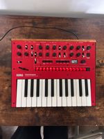 Korg Monologue Monophonic Analogue Synthesiser Red