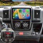 For Fiat Ducato/Peugeot Boxer/Citroen Jumper Car Radio Stereo Android 15 Carplay