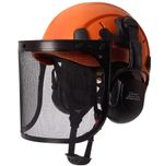 Forestry Safety Helmet with Visor Earmuffs Chainsaw Hard Hat CE ABS