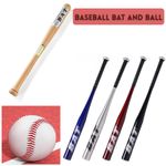 Wooden / Metal Baseball Bat Rounder Softball Pole Stick Stainless Steel / Ball