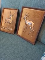 Antique Vintage Copperware Artworks Rhodesia Game Hide