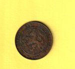 Netherlands 2 1/2 Cents Bronze 1904 G F  (KM 134 ) (N4-02.5-1904) COMBINE ORDERS