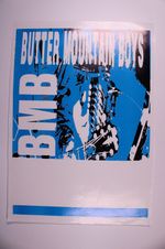 Butter Mountain Boys Poster Original Band Promotion Circa 1980's
