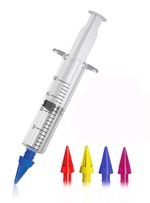 EAR WAX REMOVAL SYRINGE 20ML Capacity with 4 Soft Silicone Quad Tips UK SELLER 