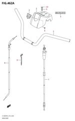 Suzuki Genuine ATV Cap (OD:26) LT-F400 K3-K9 L0 Body Handlebar 09250-22002-000
