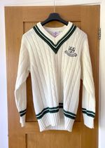 Vintage Mens Worcestershire County Cricket jumper - Made in England - XL