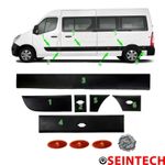 Renault Master Full Side Plastic Strip Kit  2010 - 2024  LEFT N/S  Passenger