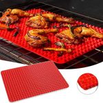 Diamond Chef Silicone Pyramid Mat Baking Cooking Mats Oven Sheet Non-Stick 2Pack