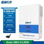 Easun Hybrid Solar Inverter Off Grid 48V Pure Sine Wave Model: SMG-II-6.2KW-Wifi