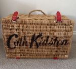 CATH KIDSTON Wicker Storage Christmas Hamper Basket Home Decor 45x32x20cms