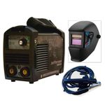 Jefferson 140Amp Inverter Arc Welder With Auto Welding & Grinding Helmet (230V)