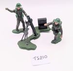 Britains Swoppets British Infantry Mortar crew