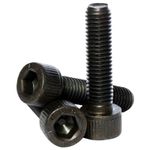 M5 ( 5mm ) Black Self Colour 12.9 High Tensile Socket Cap Screws Allen Bolts HT