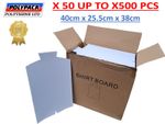 Shirtboards Shaped Folding Backing Shirt Boards Cardboard x50 x100 x250 x500