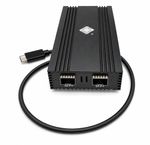 USB4 to Dual 10Gb SFP+ Fibre Network Adapter Thunderbolt 3/4/5 2-Port 10Gb