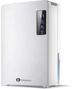 Dehumidifier | 2200ml Dehumidifier with Air Purifier for Condensation & Damp