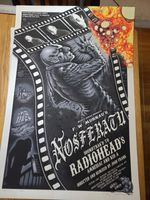 EMEK Nosferatu Movie Poster Radiohead x/100 20x30" Artist Edition