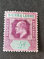 Sierra Leone Edward VII Mint Stamp 1/2d Halfpenny Stamp MH