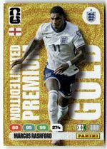 Panini World Cup Adrenalyn 2026 Marcus Rashford Gold Rookie Premium Limited