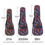 ukulele case Backpack 5MM Thick Padding Ukulele Bag