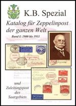 K.B. Special: Catalogue of Zeppelin Post Around the World; Volumes 1-2: 1900-1935
