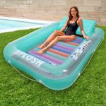 Splosh Large Suntanner Bed Pool Lounger Lilo Floating Airbed Mattress Lounge