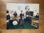 The Walkmen * HAND SIGNED AUTOGRAPH * 8 x 10 photo  IP Hamilton Leithauser + 4