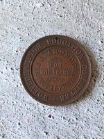 Wolverhampton Education Committee School Attendance Medal Queen Victoria Era