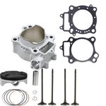 For Honda 2004-2017 CRF250R CRF250X Cylinder Valves Top End Rebuild Kit 12.9:1