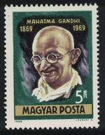 Hungary Birth Centenary of Mahatma Gandhi 1969 MNH SG#2484