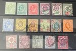 GB Edward VII set to 10d used with shades and low values mint