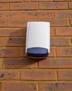 Dummy Alarm Box Blue Lens Long Lasting Dual Flashing Strobe 2 LED Weatherproof