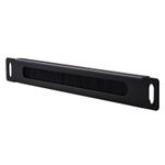 GeeekPi DeskPi 10 inch 0.5U Rack Cable Entry Panel with 10 Inches, Schwarz 