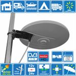 HELIO MOBIL Digital Omni Directional TV FM DAB 33dB Aerial Motorhome Boat Truck