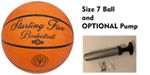 INDOOR OUTDOOR Cheap BASKETBALL FULL SIZE 7  pump optional
