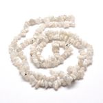Pale Grey/Cream Moonstone Beads Chip 5-8mm Long Strand Of 300+