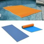 Aquatic floating mat, flotation blanket, comfortable play mat for