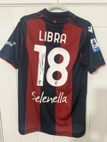 MARCO LIBRA BOLOGNA Match Issued Signed Home shirt with COA 