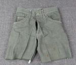Vintage 1970s Levi Strauss Jean Shorts Kids As-is Has Stain