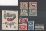 1949 UPU  BAHAWALPUR   Set of 4 Unmounted mint +a few adds and ends
