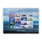 Concorder Stamps Collectors Sheet from Royal Mail