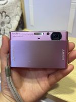 SONY Cyber Shot DSC-T77 Digital Camera Pink 10.1MP 4.0x Optical Zoom