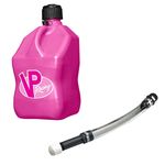 VP Racing 20L Quick Fuel / Liquid Container / Jug With Deluxe Filler Hose - Pink