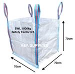 ✅20 X 1/2 TON 500kg RUBBLE BULK BAGS BUILDERS GARDEN WASTE JUMBO HALF TONNE SACK
