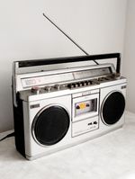 Vintage Sony CFS-45L Stereo Boombox Ghetto Blaster Radio Cassette 