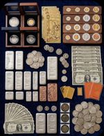 Elite Estate Bullion Portfolio: Certified Gold, .999 Silver & Historic US...