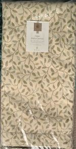 Dunelm Glava Luxury Heritage Green Pencil Pleat Curtains - 102"x72" (W x L) Pair
